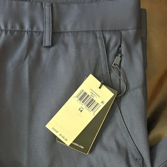 RLX Ralph Lauren Navy Straight Leg Pants
